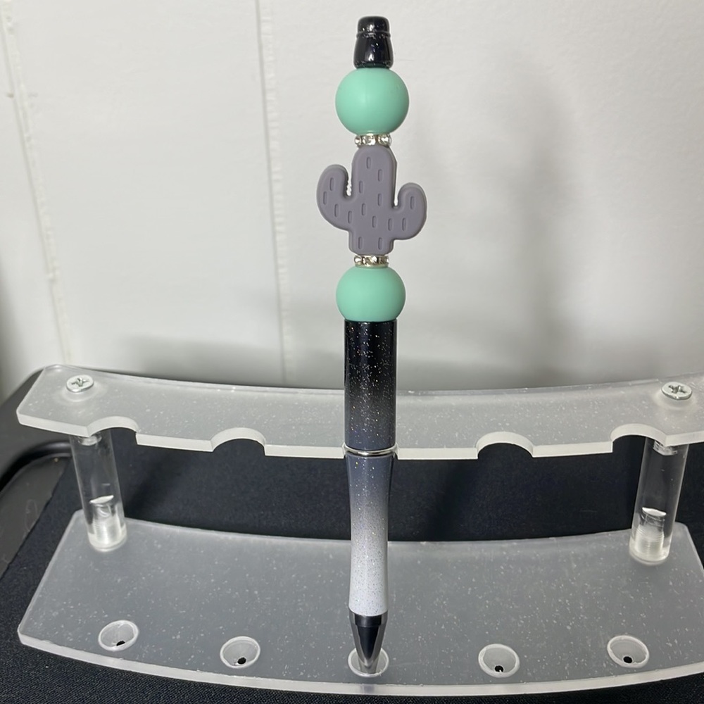 Gray Cactus Pen